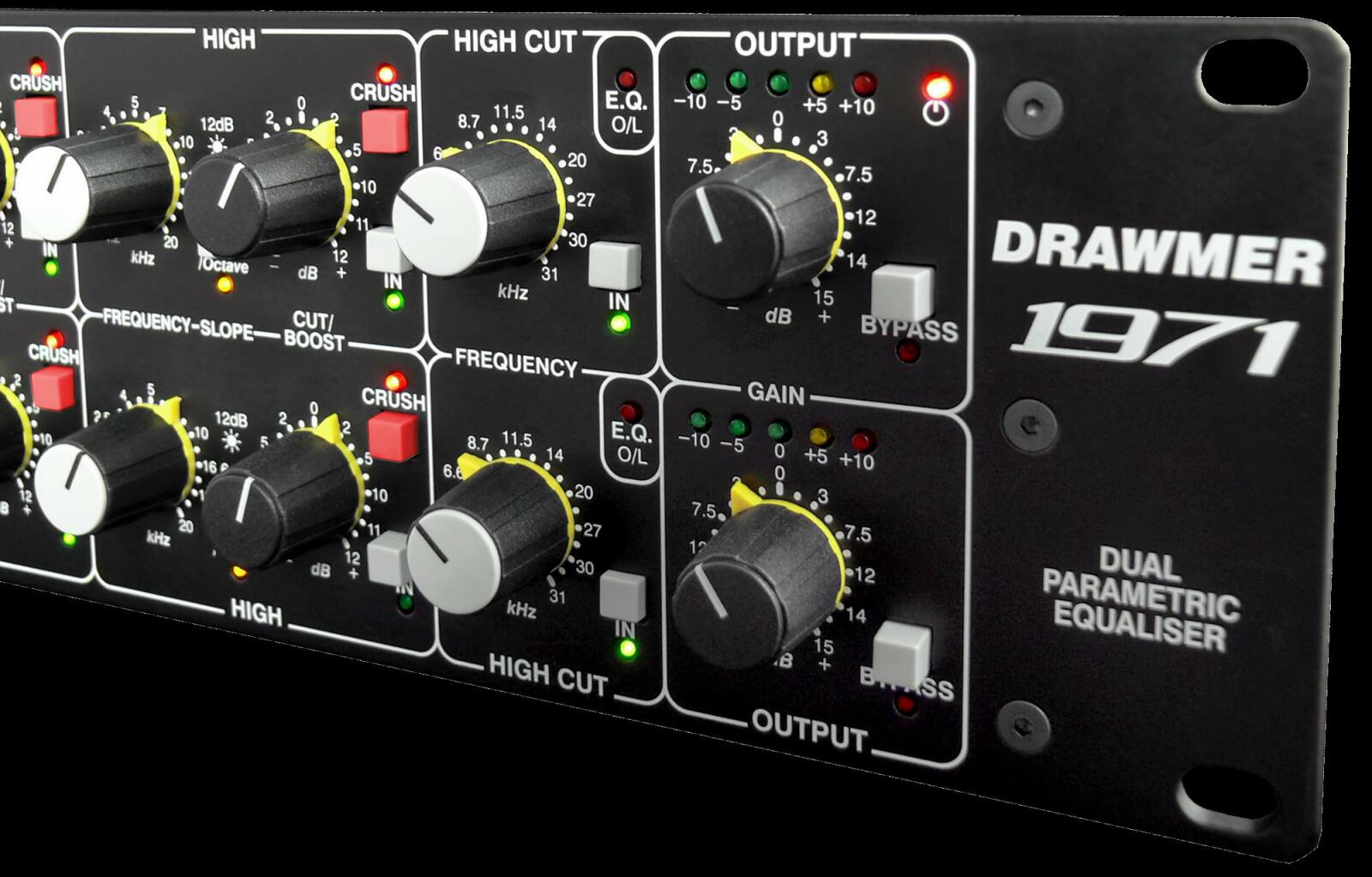 Drawmer 1971 - Parametrischer 2-Kanal 4-Band-Equalizer
