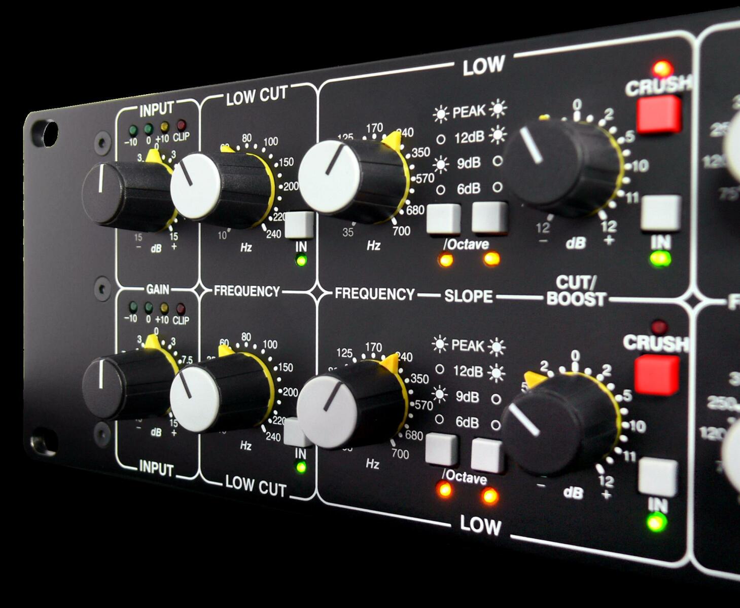 Drawmer 1971 - Parametrischer 2-Kanal 4-Band-Equalizer