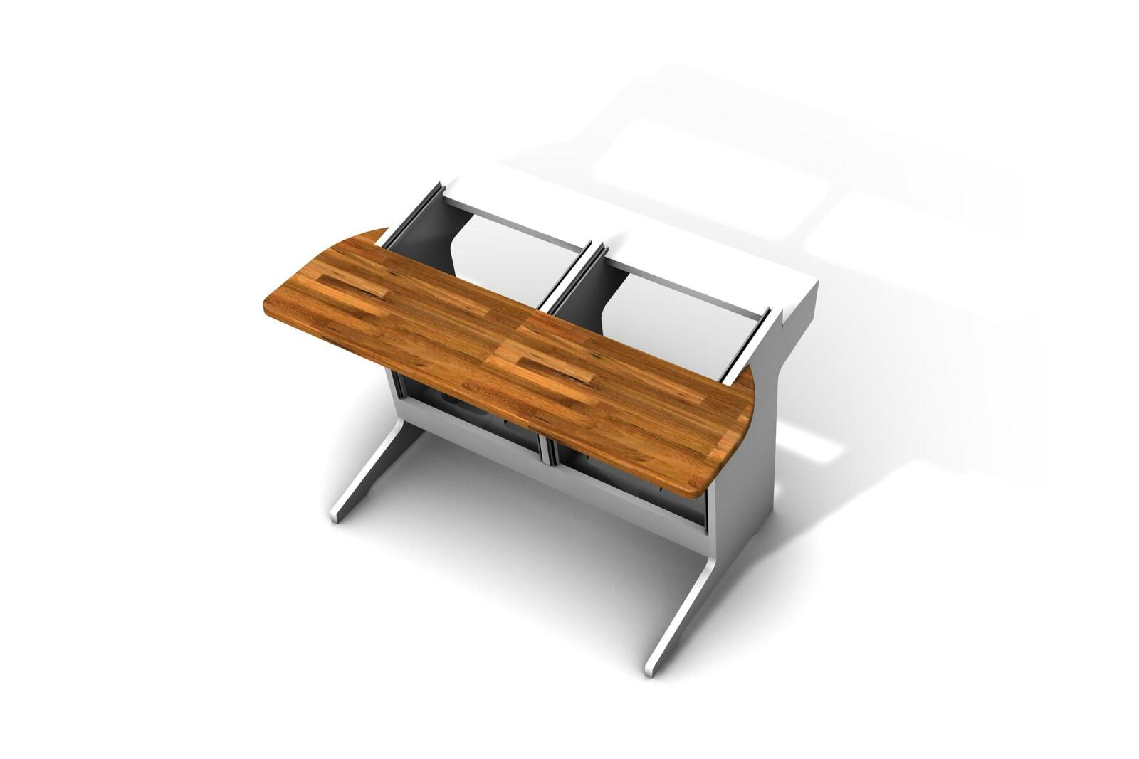 WAVE NATURE - Custom Studiotisch - #1046