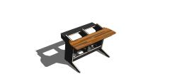 WAVE NATURE - Custom Studiotisch - #1046