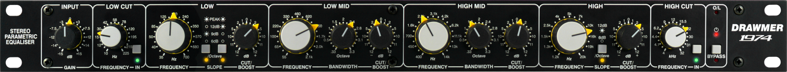 Drawmer 1974 - Stereo Parametric Equalizer