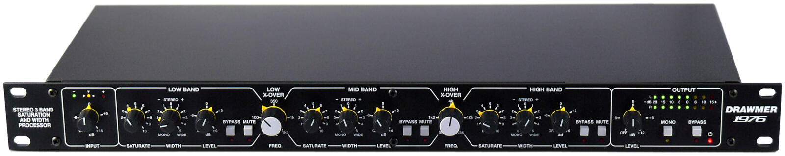 Drawmer 1976 - Stereo 3-Band Saturation & Width Processor