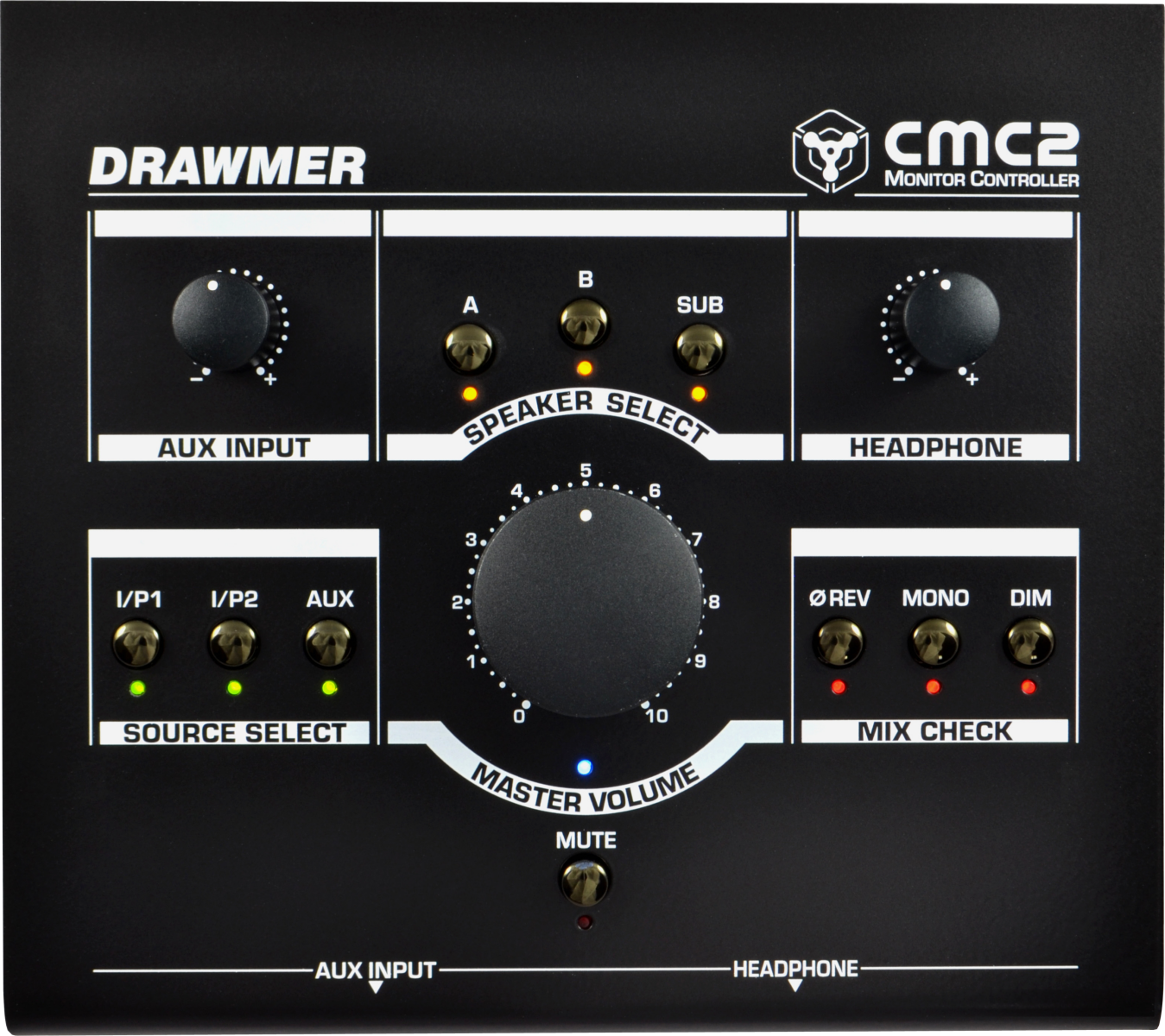 Drawmer CMC2 - Monitor-Controller – Kompakt, Präzise & Studio-Ready