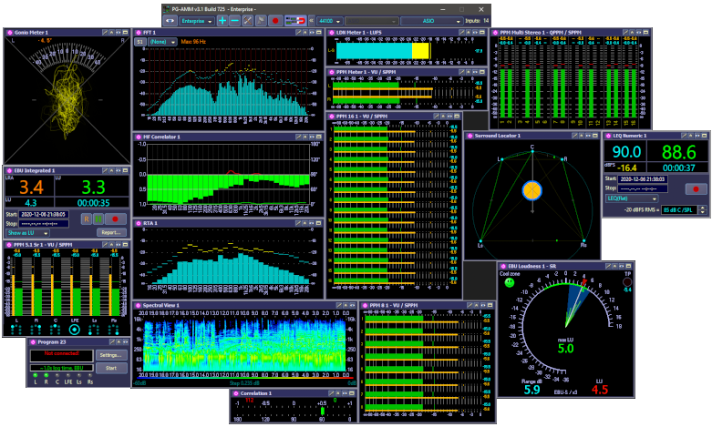 Pinguin Audio Multimeter Enterprise Version - PGAMME