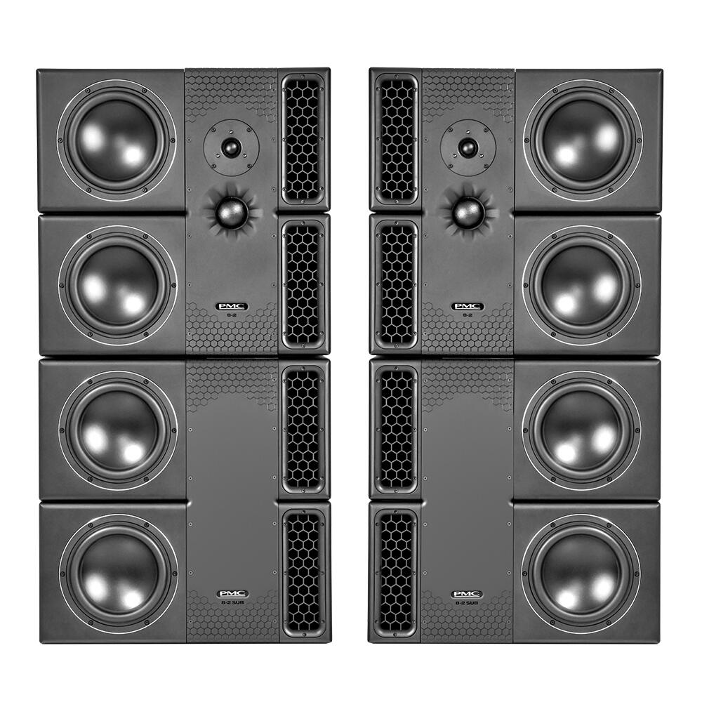 PMC 8‑2-XBD - Paar - Aktive 3‑Wege High‑End Monitore