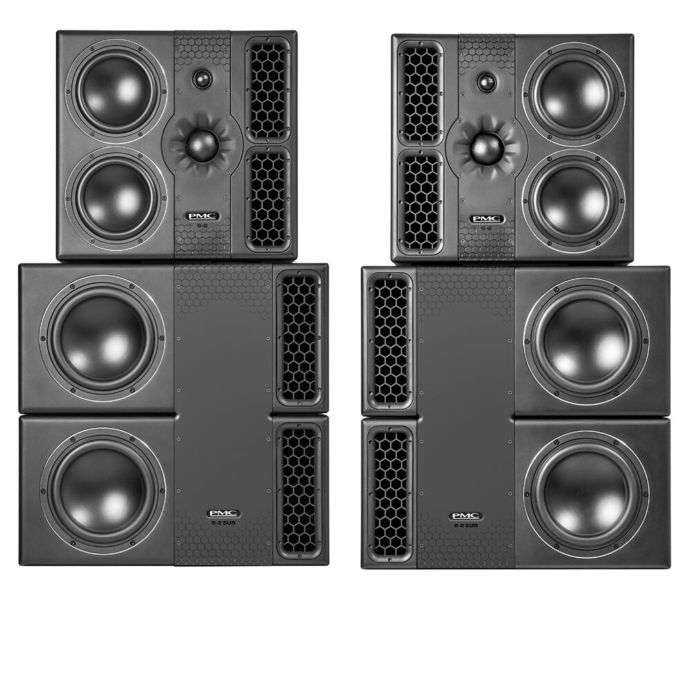 PMC 6‑2 XBD – Paar - High‑End 3‑Wege Referenzmonitor‑System mit ATL™ Bassmodul