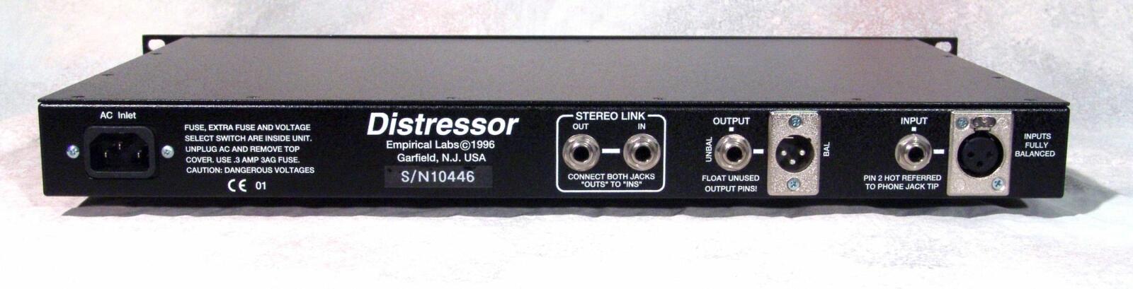 Empirical Labs EL-8X Distressor mit British Mode und Imagelink